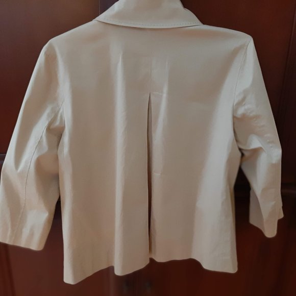 MAKE OFFER    Ralph Lauren Khaki Cropped Jacket - Picture 8 of 14